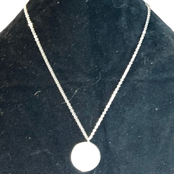 Silver "Grandmother and Granddaughters Love" Pendant Necklace – 21" Chain - Picture 9 of 9